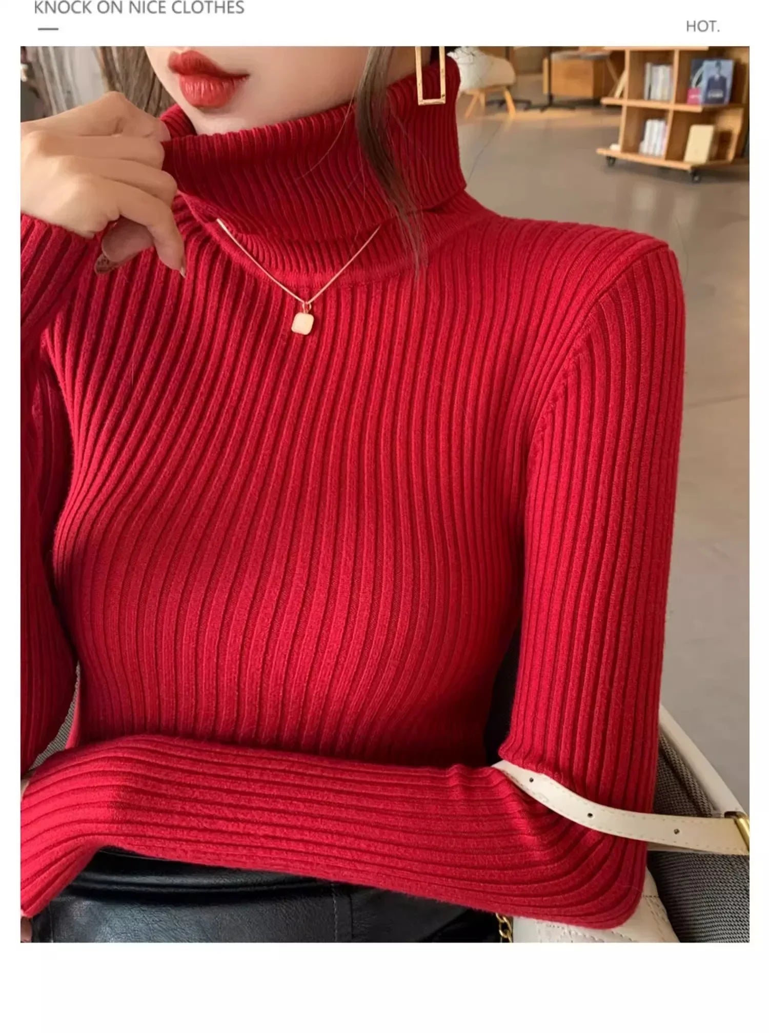 Turtleneck Base Sweater